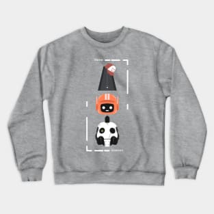 3 Robots Crewneck Sweatshirt
